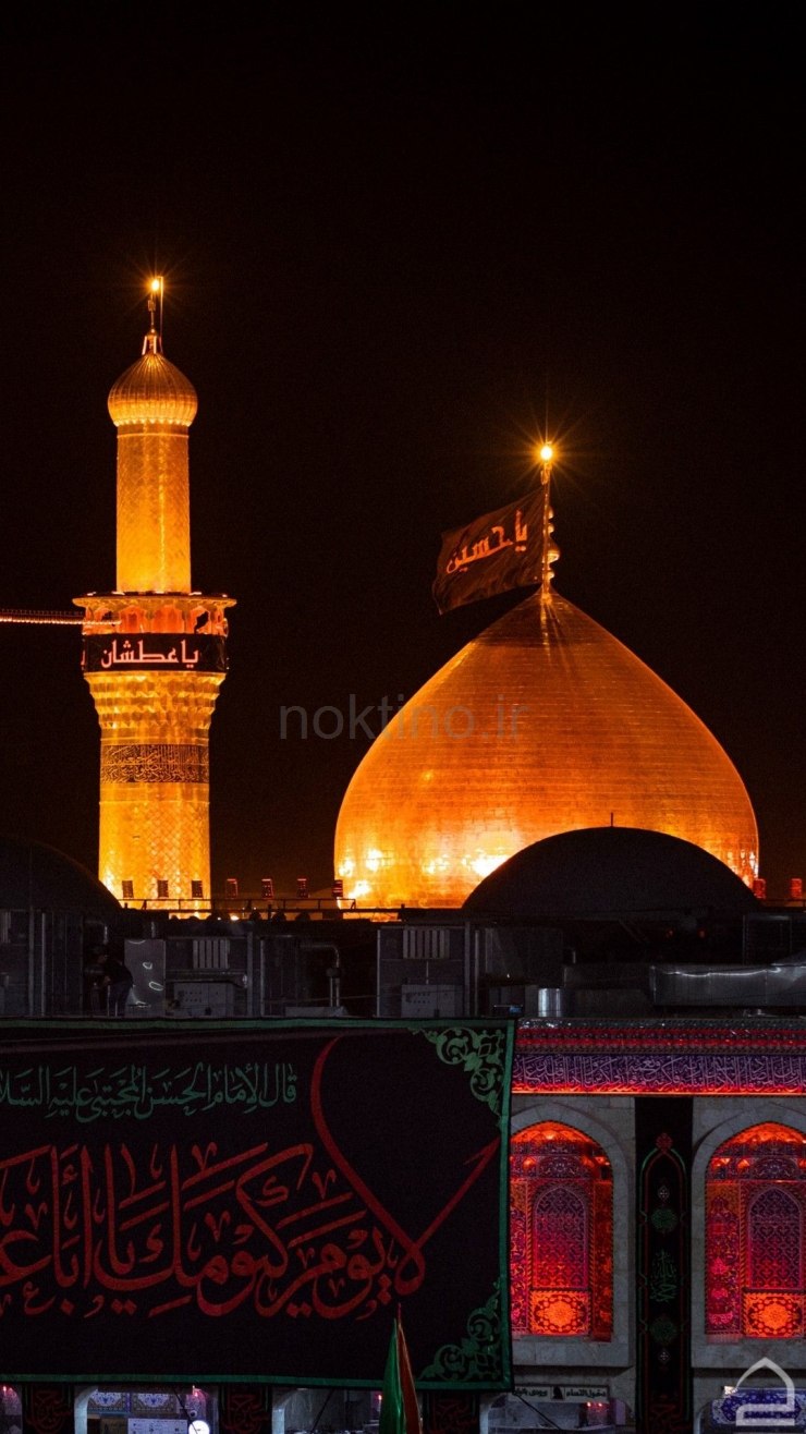  عکس کربلا در شب
