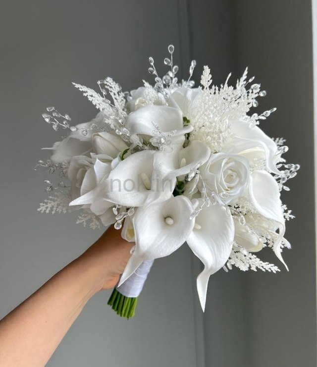 عکس خفن دسته گل عروس سفید