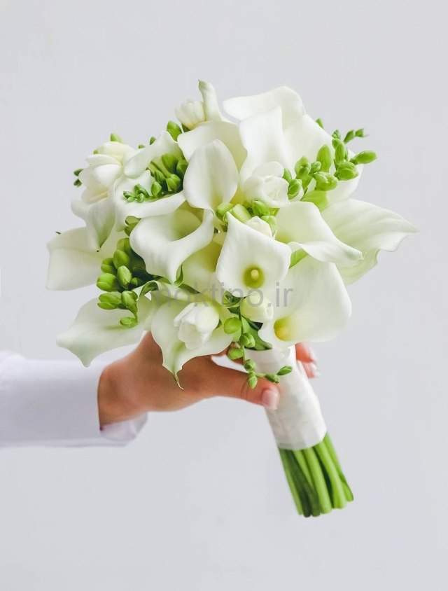 عکس خفن دسته گل عروس سفید