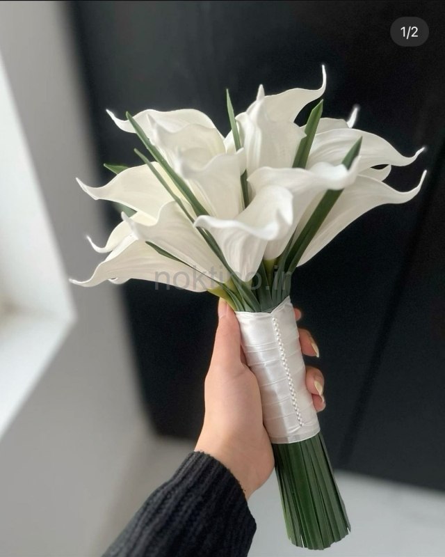 عکس خفن دسته گل عروس سفید