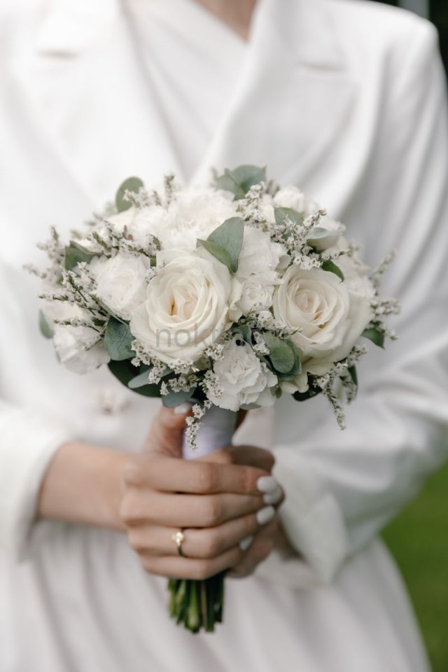 عکس خفن دسته گل عروس سفید