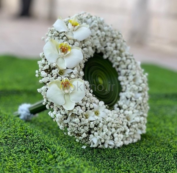 عکس خفن دسته گل عروس سفید
