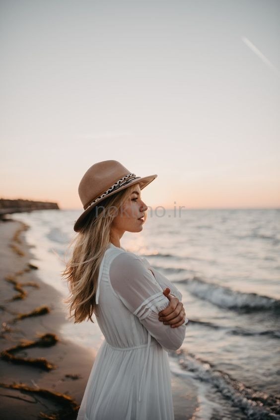 عکس خفن عکس دختر کنار دریا برای پروفایل