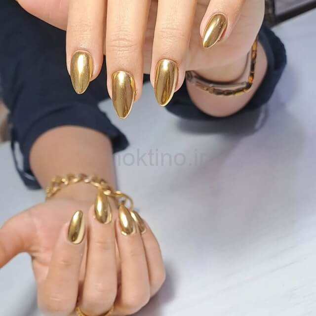 عکس خفن 75 مدل ناخن کروم کلیر