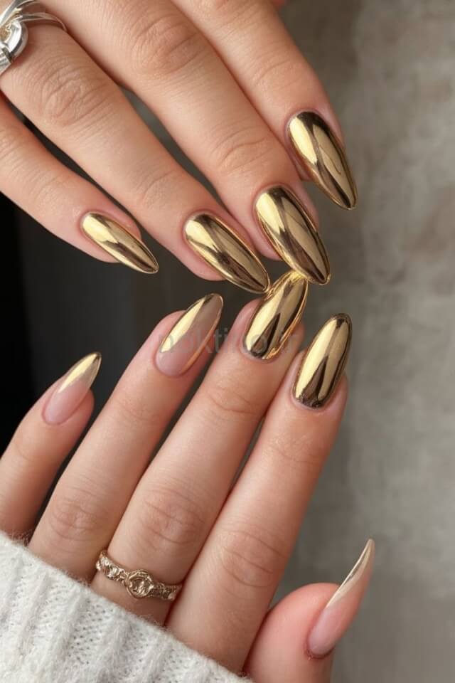 عکس خفن 75 مدل ناخن کروم کلیر