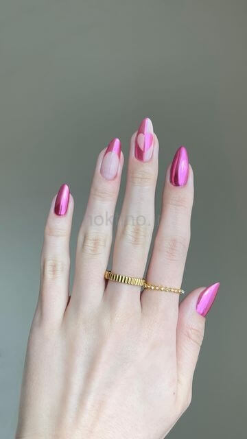 عکس خفن 75 مدل ناخن کروم کلیر