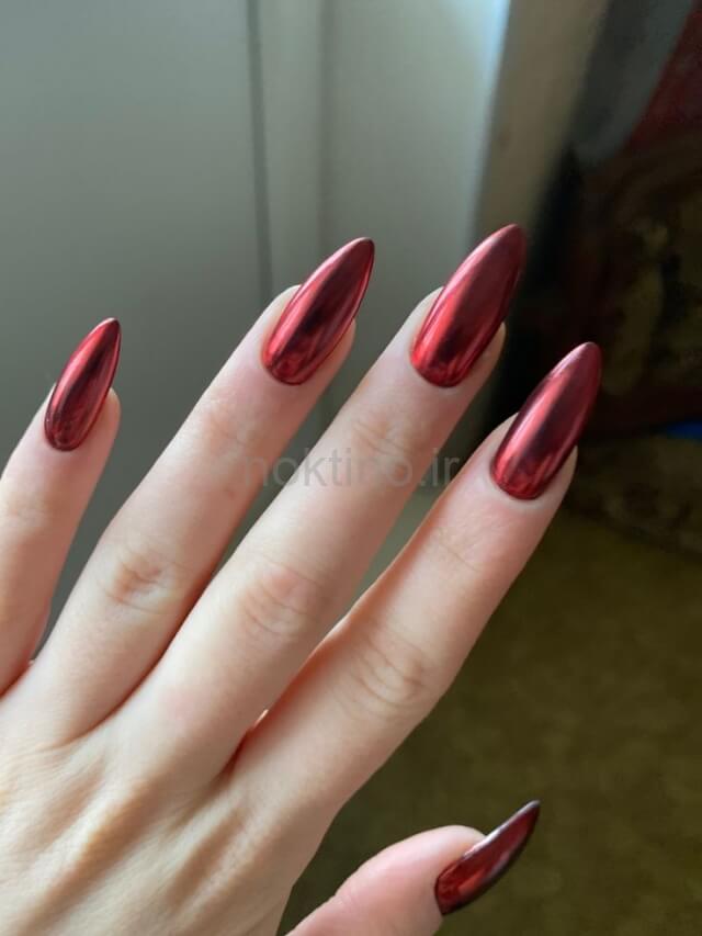 عکس خفن 75 مدل ناخن کروم کلیر